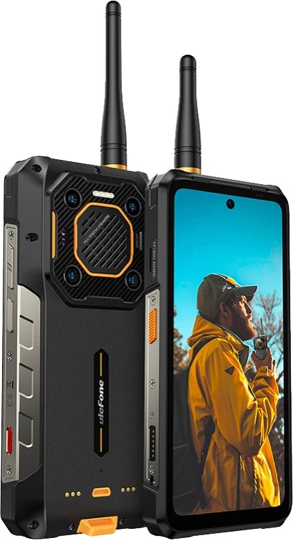 Custodia Flip In Tessuto Oxford E Pelle PU Per Ulefone Armor 26 Ultra – Nero, Con Tasche Portacarte E Chiusura Magnetica