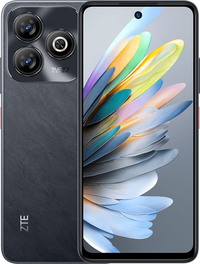 REY Pellicola In Vetro Temperato 3D Per ZTE Blade A75 5G, Copertura Completa, Durezza 9H, Trasparente