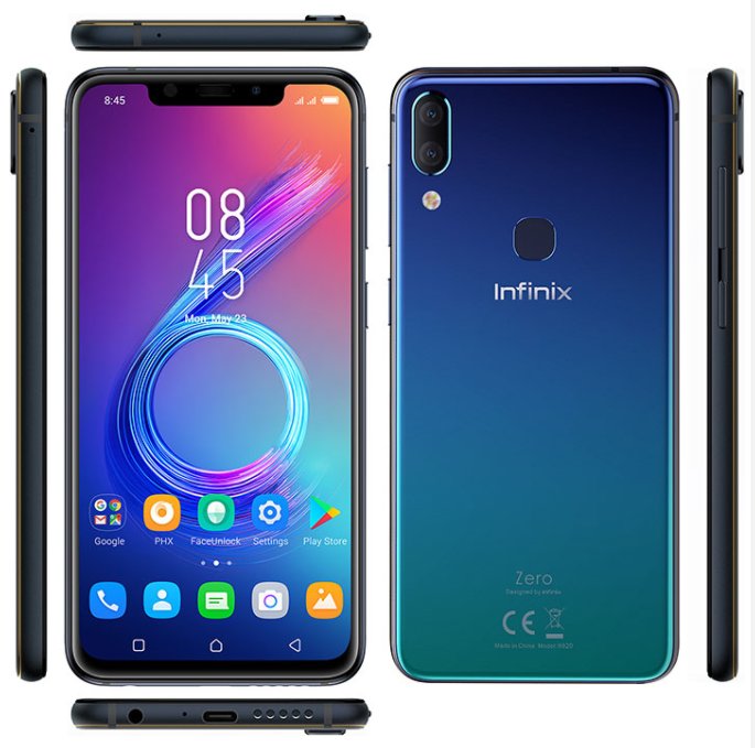 Infinix zero x pro фото